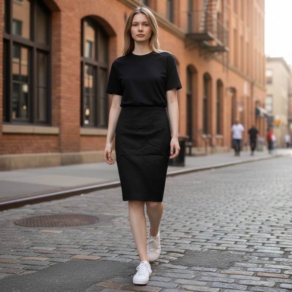 Express Black Skirt
